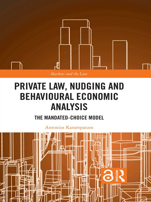 Title details for Private Law, Nudging and Behavioural Economic Analysis by Antonios Karampatzos - Available